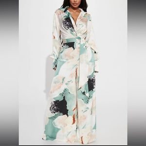 NWT Take Me Away Jumpsuit